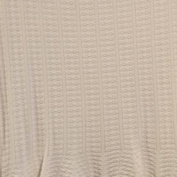 St. John knit three-quarter length sleeve peplum top - Picture 7 of 7